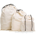 Cotton Breathable Dust-proof Drawstring Storage Pouch